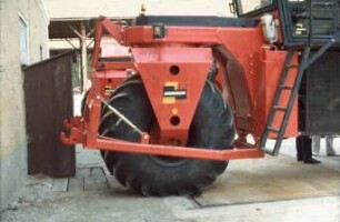 Fotografie: Systemtraktor, Wiegetechnik
