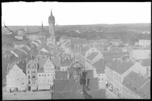 Wittenberg. Blick von der Stadtkirche