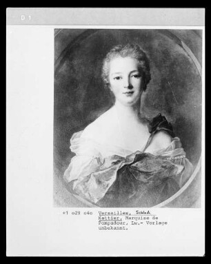 Bildnis der Marquise de Pompadour
