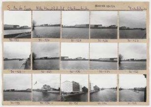 Oberlauf der Spree. Nähe Hauptbahnhof, Oberbaumbrücke. Berlin, Friedrichshain, Holzmarktstraße/Stralauer Platz/Mühlenstraße