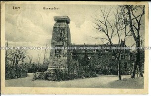 Die Bismarcksäule in Thorn (Torun)