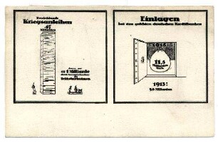 Graphische Schaubilder: o.Nr.: Kriegsanleihen