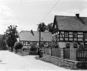 Fachwerkhäuser in Dobra
