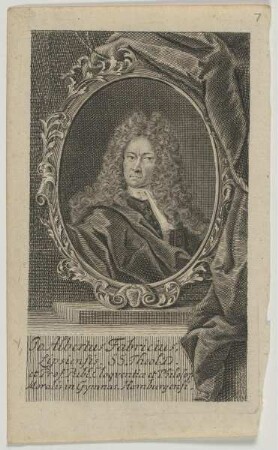 Bildnis des Jo. Albertus Fabricius