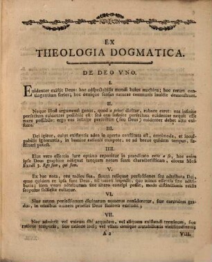 Positiones ex theologia dogmatica et pastorali