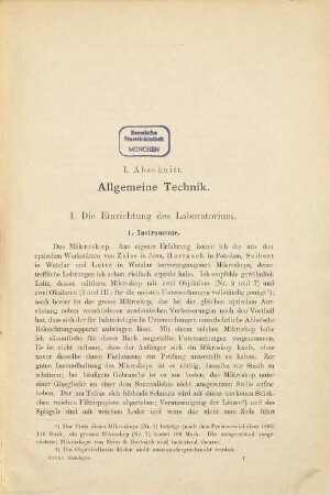 Lehrbuch der Histologie und der mikroskopischen Anatomie des Menschen mit Einschluss der mikroskopischen Technik