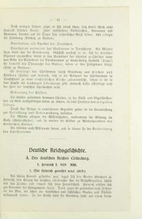 Deutsche Reichsgeschichte