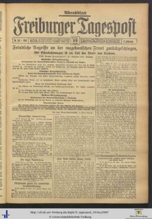 23.11.1916 (Abendblatt)