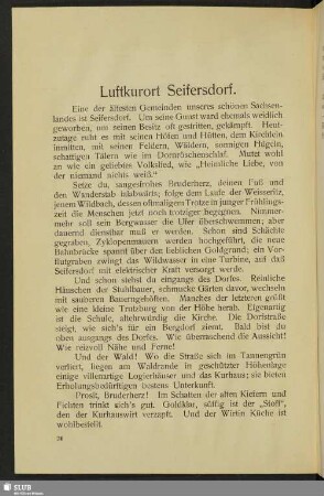 Luftkurort Seifersdorf