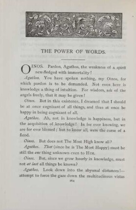 The power of words