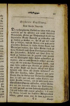 Siebente Erzählung. Vom Knecht Ruprecht.
