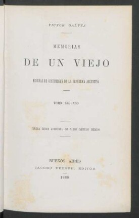 T. 2: Tomo segundo
