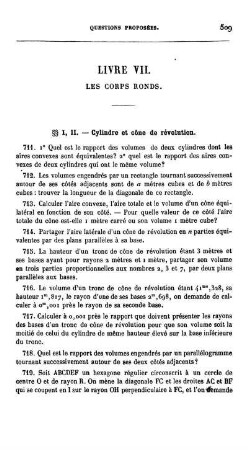 Livre VII. Les corps ronds.
