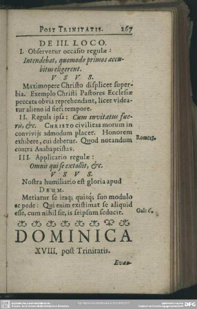Dominica XVIII. post Trinitatis