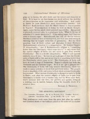 The Ahmadiya movement