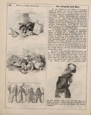 "Müller und Schornsteinfeger" "Der Telegraph weiß Alles"