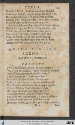 Actus Tertius.
