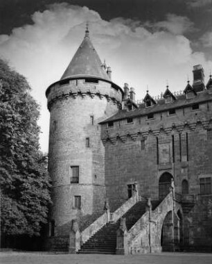 Combourg. Château de Combourg (1301/1500). Teilansicht