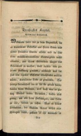 Dreißigstes Kapitel. Willmanns Geständniß.