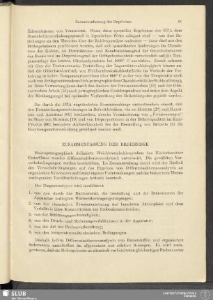 Zusammenfassung Der Ergebnisse