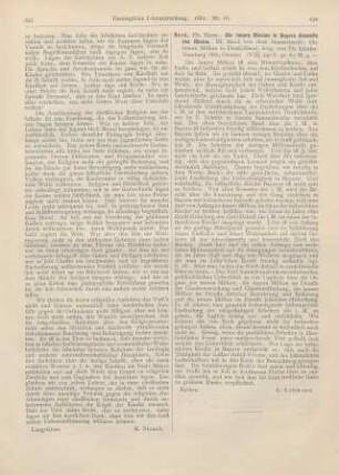 434 [Rezension] Beck, Herm., Die innere Mission in Bayern diesseits des Rheins