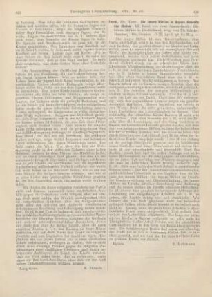 434 [Rezension] Beck, Herm., Die innere Mission in Bayern diesseits des Rheins