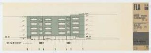 Wohnhäuser Flankenschanze 39-41, Berlin-Spandau: Ansicht 1:100