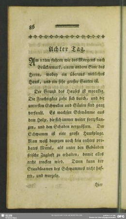 Achter Tag
