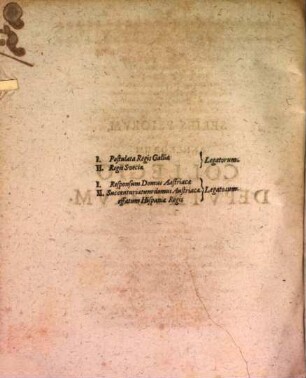 Collegium Reliquorum Imperii Deputatorum, Ad Collegium Electorale De Praesenti Statu Imperii, Imperatore Eligendo, Eligendo Scribenda Lege, Annexis aliis
