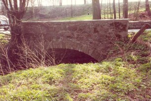 Brücke Bieser Berg. Detmold. Barkhausen. Papierabzug