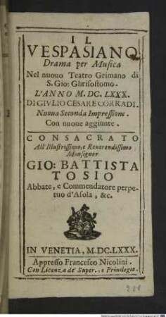 Il Vespasiano