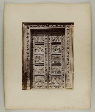 No. 1821. Battistero. Porta di Ghiberti (Firenze)