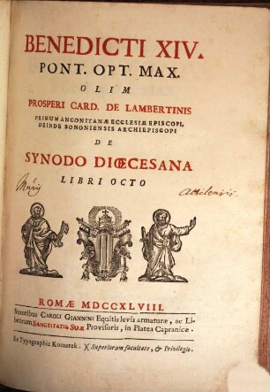 De synodo Diocesana : libri 8