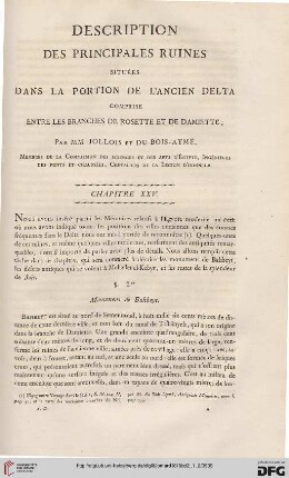 Chapitre XXV