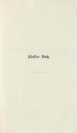 Fünftes Buch. [Börne's Angriffe auf Heine]