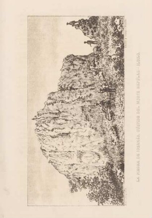 La piedra de Igbarás, cúspide del Monte Napúlac. - Iloilo