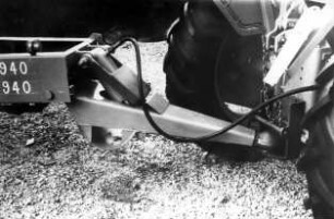 Hydraulische Einachser Deichsel