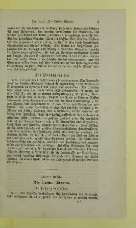 Zweites Kapitel. Die ältesten Staaten