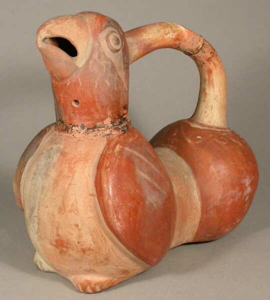 Pipe with stirrup spout