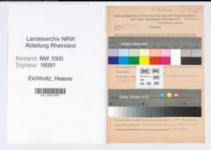 Entnazifizierung Helene Eichholtz, geb. 02.12.1896 (Kauffrau)