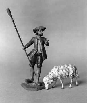 Hirte mit Schaf