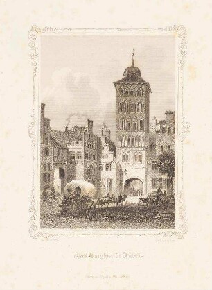 Lübeck - Burgtor
