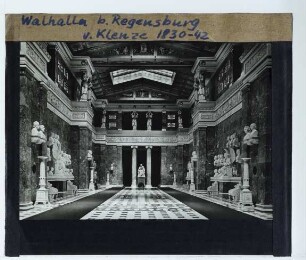 Donaustauf, Walhalla : Innenansicht