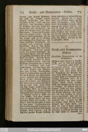 V. Beicht- und Kommunion-Gebete.