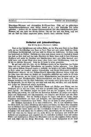 Volkslied und Feierabendsingen