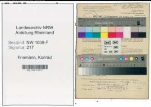 Entnazifizierung Konrad Friemann , geb. 23.09.1898 (Maschinist)