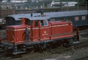 Kornwestheim Rbf. Stw 8 Gleis 212 Lok 260 778 Rangierer
