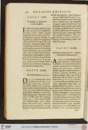 Caput XXXI, XXXII, XXXIII