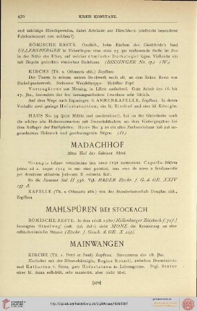 ⟦Mahlspüren im Hegau⟧