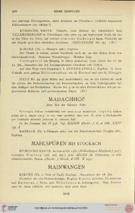 ⟦Mahlspüren im Hegau⟧